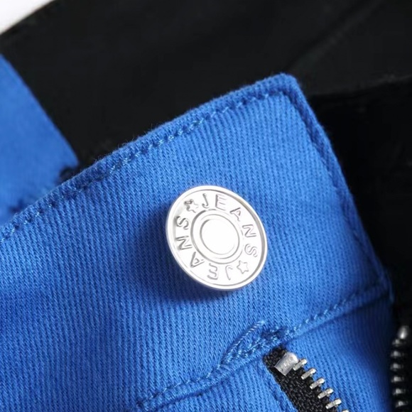 Blue/Black Jeans - Picture 6 of 7